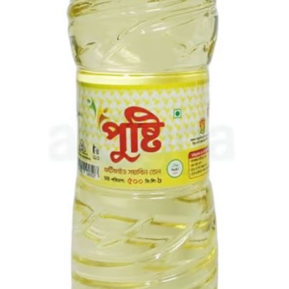 Pusti Soyabean Oil Bottle 500ml